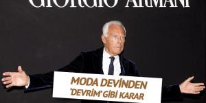 Armani tasarımlarında gerçek kürk kullanmayacak!