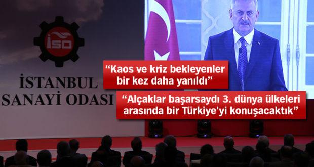 Başbakan Binali Yıldırım: Sanayi 4.0’ı ıskalamamız lazım