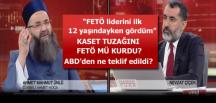 Cübbeli Ahmet Hoca: İlk anda FETÖ darbesi olabileceğini söyledim