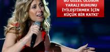 Lara Fabian’dan Türkiye’ye destek!