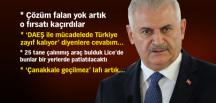 Başbakan Yıldırım, 100 gününü anlattı