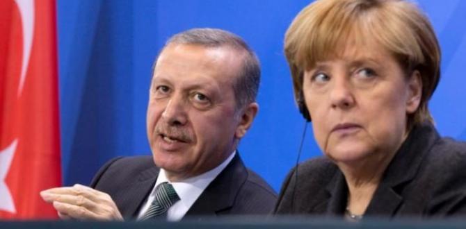 Cumhurbaşkanı Erdoğan, Merkel’le görüştü