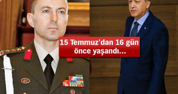 Cumhurbaşkanı Erdoğan, yaverini ‘Çakı’yla sınadı