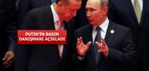 Erdoğan ile Putin, Suriye’yi görüşmüş!