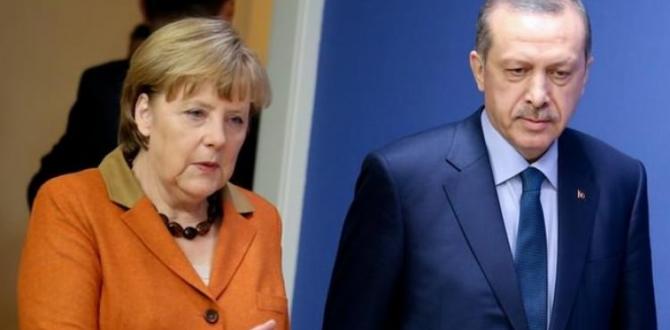 Erdoğan Merkel ile görüşecek