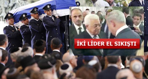 Peres’in cenazesine Abbas da katıldı