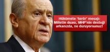 Bahçeli: Başkanlık inadı sürecekse 2 seçenek var…