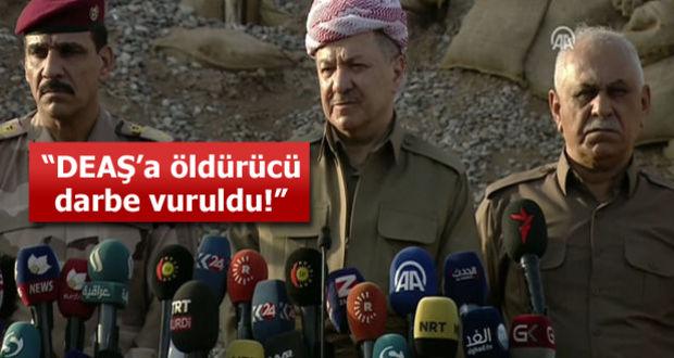 Barzani’den Musul Operasyonu açıklaması: DEAŞ’a öldürücü darbe vuruldu