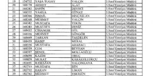 Emniyet Genel Müdürlüğü’nden atılanların tam listesi