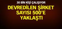 TMSF’ye devredilen şirket sayısı 500’e dayandı