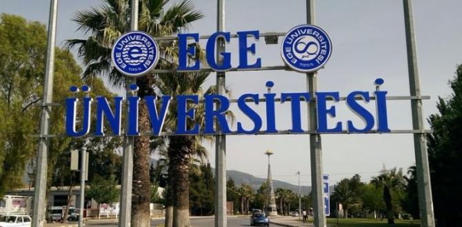 Ege Üniversitesi’nde rektör şoku!