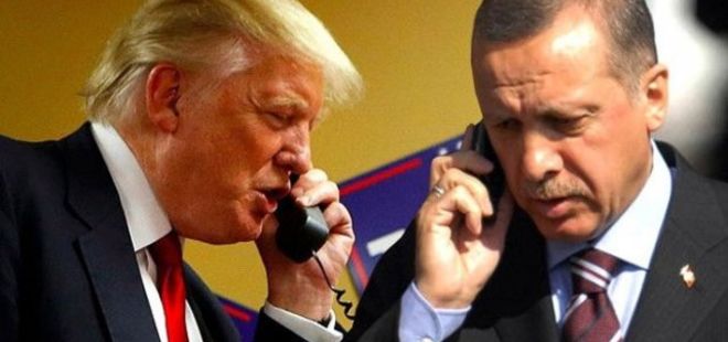 Trump’tan Erdoğan’a tebrik telefonu