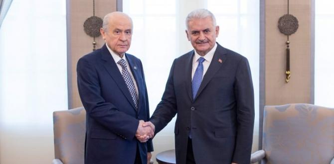 Yıldırım ve Bahçeli, referandumu değerlendirdi!