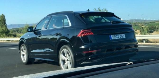 Audi Q8 kameraya yakalandı!