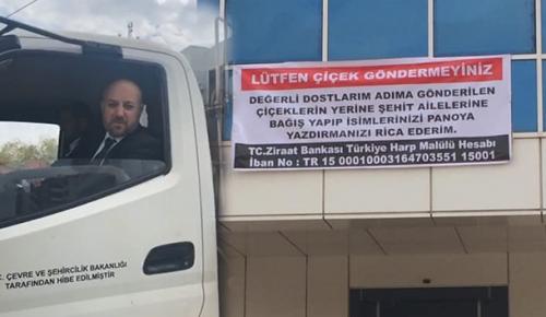 Yeni başkanın ilk icraatı çöp toplamak oldu